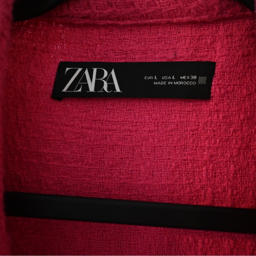 Zara Vibrant Pink Women's Blazer - Picture 6 of 9